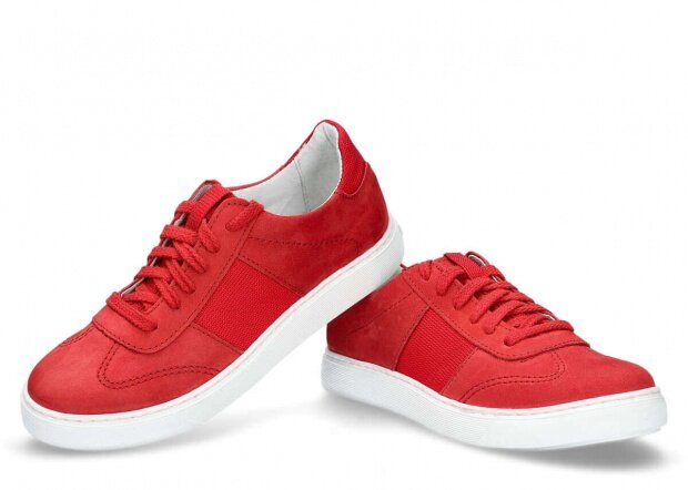 Shoe NAGABA 065 red samuel leather