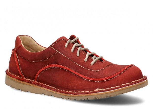 Shoe NAGABA 130 red crazy leather