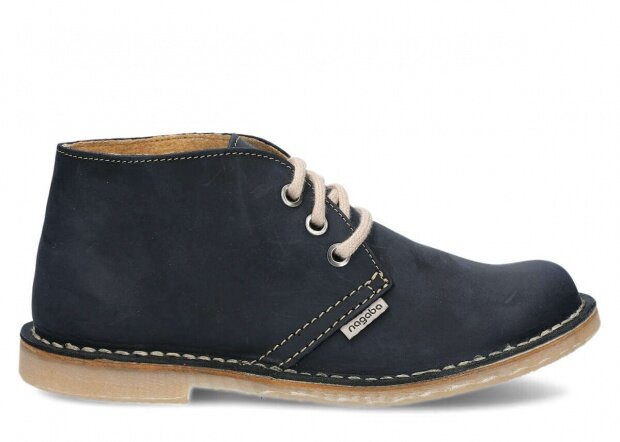 Ankle boot NAGABA 082 navy blue crazy leather