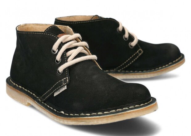 Ankle boot NAGABA 082 black samuel leather