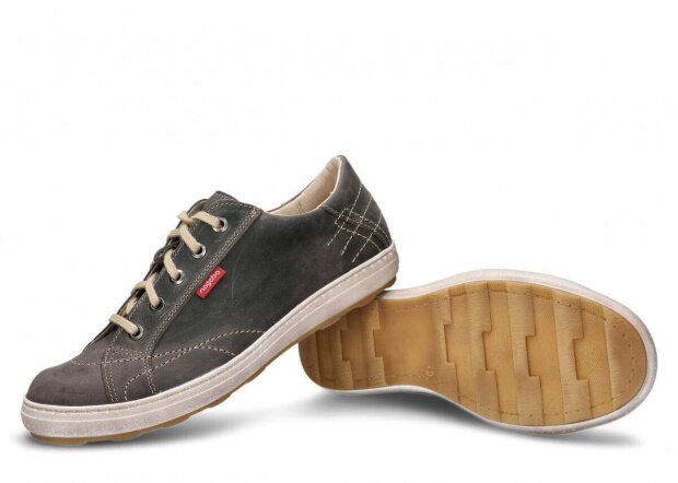 Men's shoe NAGABA 410 graphite crazy leather