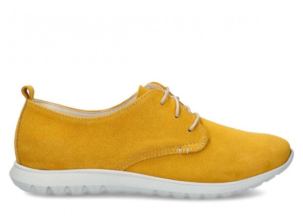 Shoe NAGABA 365 yellow velours leather
