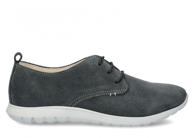Shoe NAGABA 365 graphite velours leather