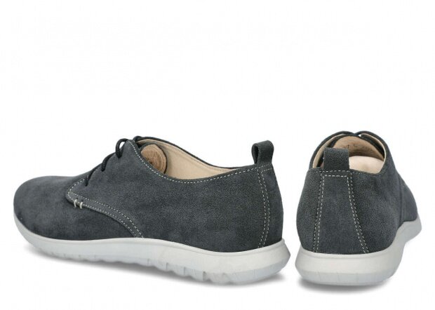 Shoe NAGABA 365 graphite velours leather