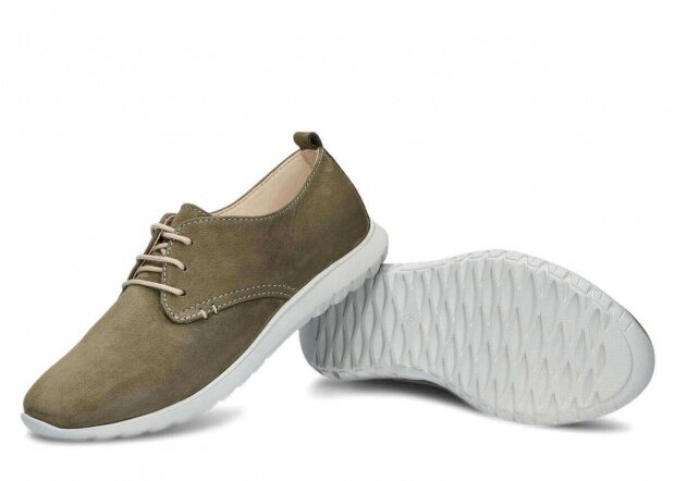 Shoe NAGABA 365 khaki samuel leather