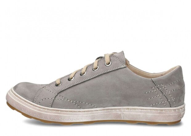 Men's shoe NAGABA 410 grey samuel leather