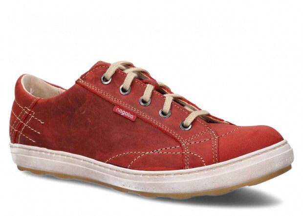 Men's shoe NAGABA 410 red crazy leather