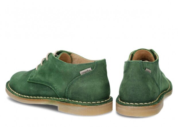 Shoe NAGABA 096 green crazy leather