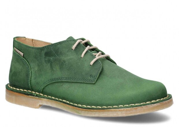 Shoe NAGABA 096 green crazy leather