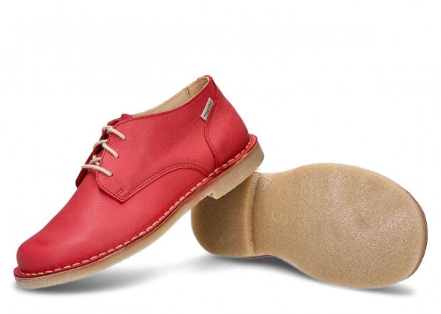 Shoe NAGABA 096 red rustic leather