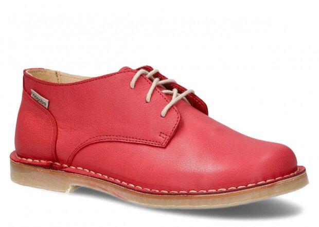 Shoe NAGABA 096 red rustic leather