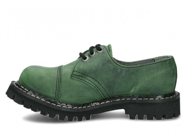 Combat booty NAGABA 3H green crazy leather