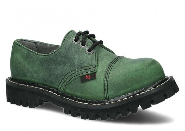 Combat booty NAGABA 3H green crazy leather