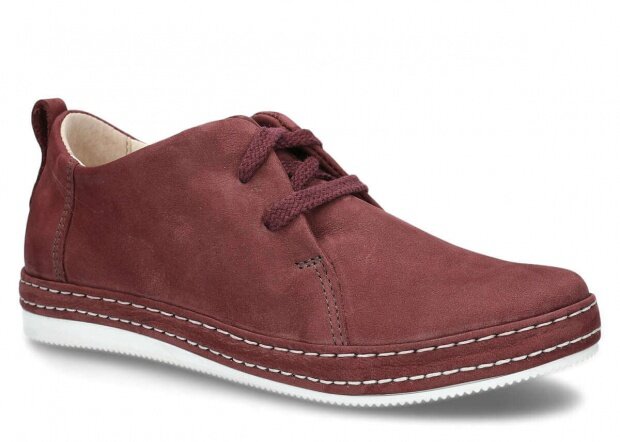 Shoe NAGABA 382 burgundy samuel leather