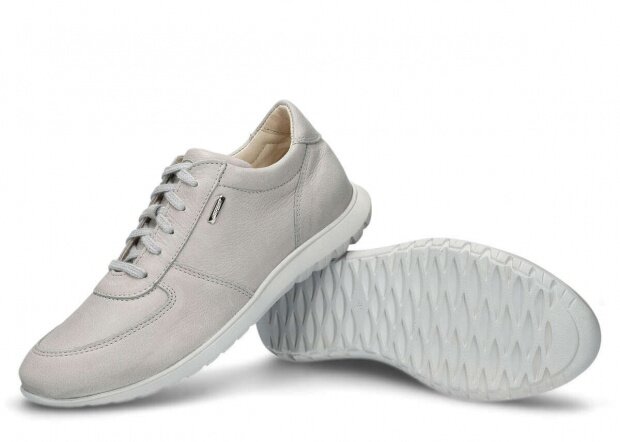 Shoe NAGABA 311 light grey rustic leather