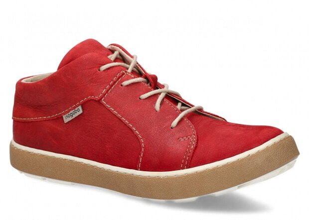Shoe NAGABA 277 red campari leather