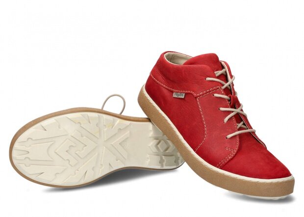 Shoe NAGABA 277 red campari leather