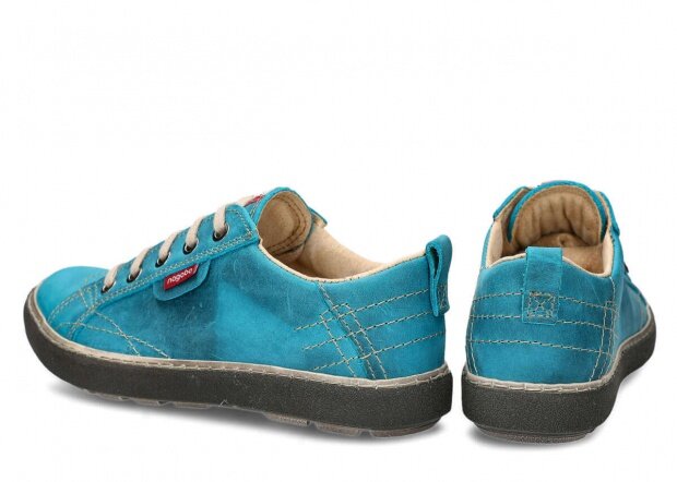 Shoe NAGABA 243 turquoise crazy leather