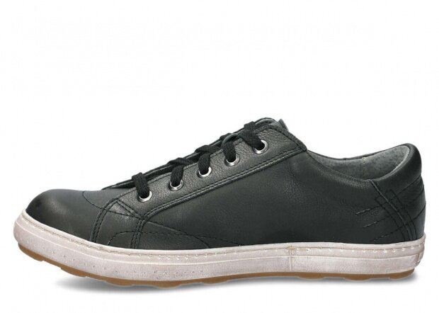 Men's shoe NAGABA 410 black rustic leather
