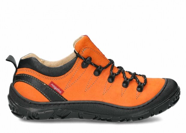 Trekking shoe NAGABA 241 orange campari leather