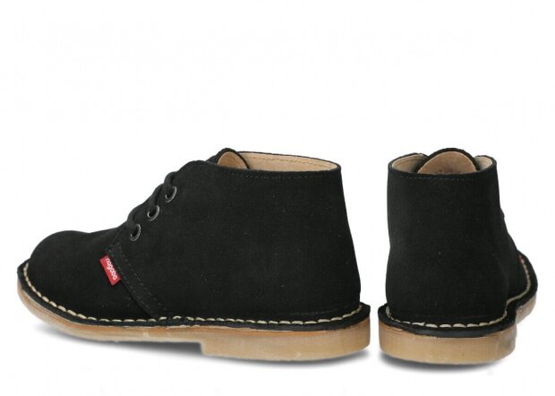 Ankle boot NAGABA 082 black velours leather