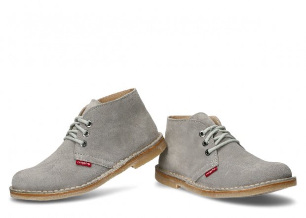 Ankle boot NAGABA 082 grey velours leather
