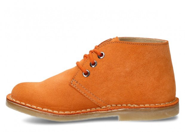 Ankle boot NAGABA 082 orange velours leather