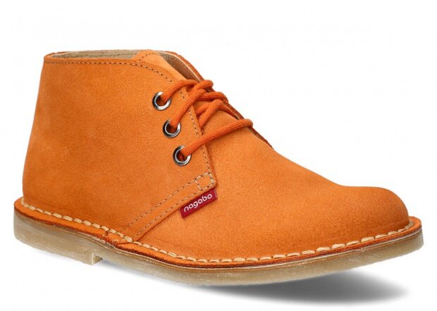 Ankle boot NAGABA 082 orange velours leather
