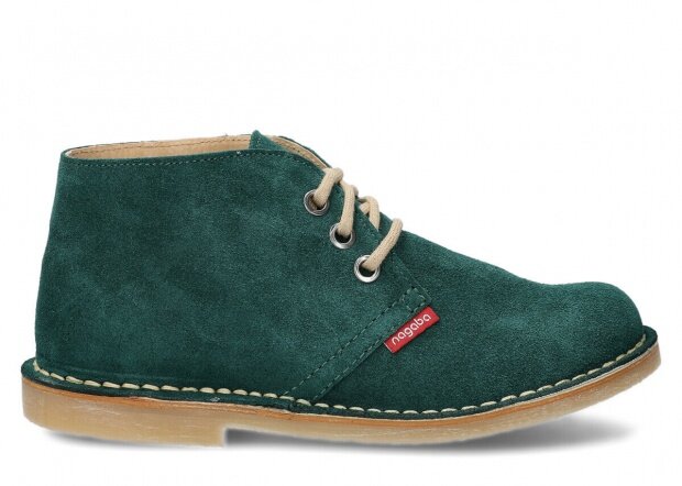 Ankle boot NAGABA 082 emerald velours leather