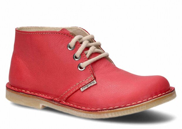 Ankle boot NAGABA 082 red rustic leather