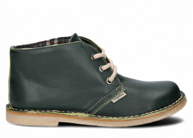 Ankle boot NAGABA 082 green sandwich leather