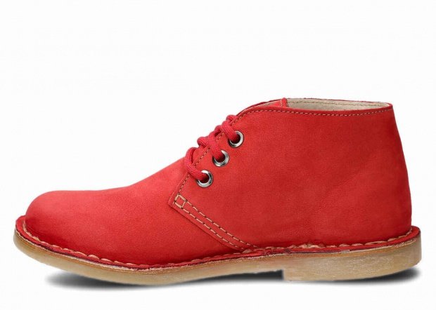 Ankle boot NAGABA 082 red samuel leather