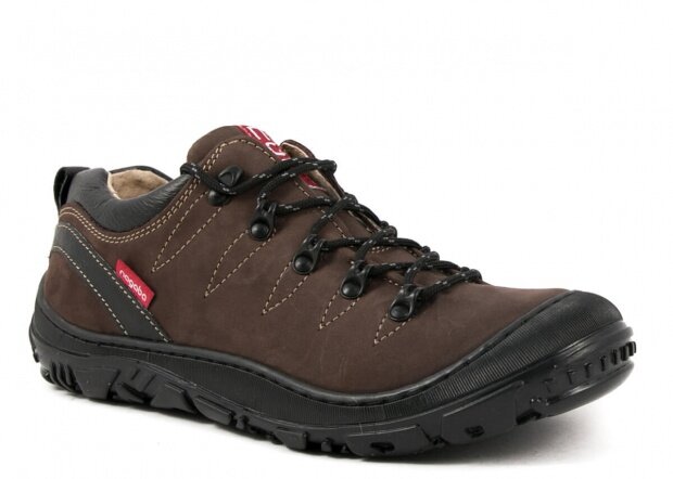 Trekking shoe NAGABA 241 brown barka leather