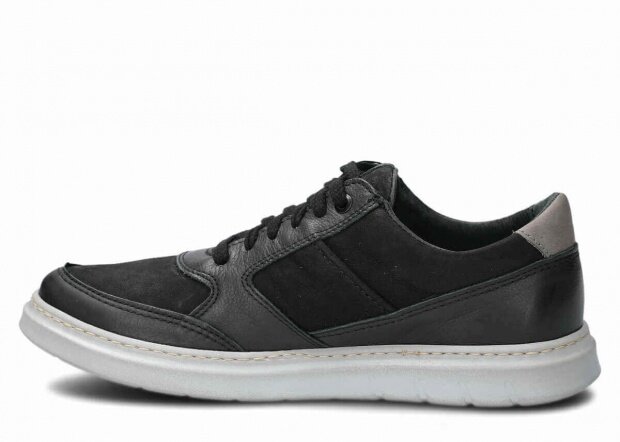 Men's shoe NAGABA 438 black samuel leather