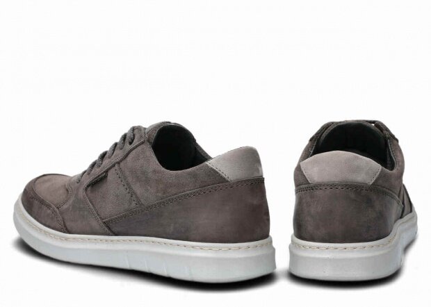 Men's shoe NAGABA 438 graphite crazy leather