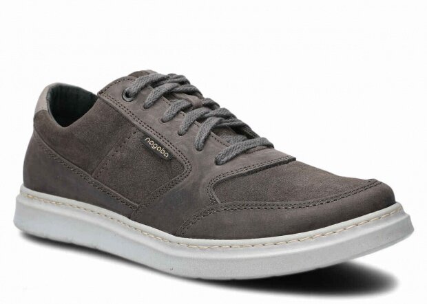 Men's shoe NAGABA 438 graphite crazy leather