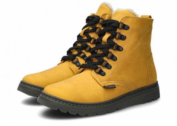 Hiking boot NAGABA 097 yellow crazy leather