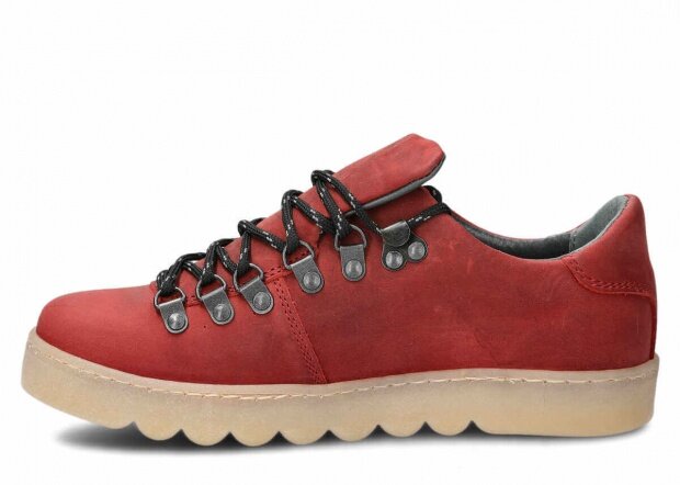 Shoe NAGABA 325 red crazy leather