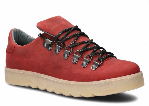 Shoe NAGABA 325 red crazy leather