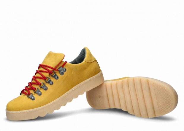Shoe NAGABA 325 yellow crazy leather