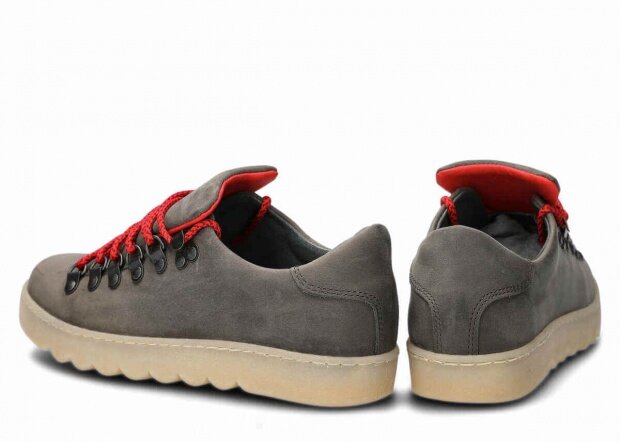 Shoe NAGABA 325 graphite crazy leather