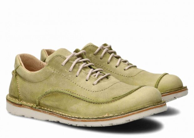 Shoe NAGABA 130 green barka leather