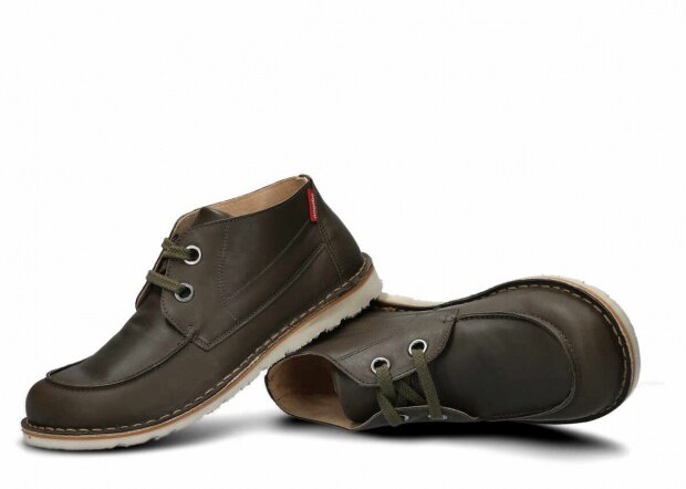 Shoe NAGABA 280 khaki sovage leather