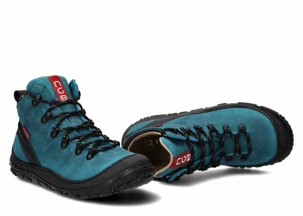 Trekking ankle boot NAGABA 240 turquoise crazy leather
