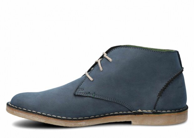 Men's ankle boot NAGABA 422 navy blue vegan