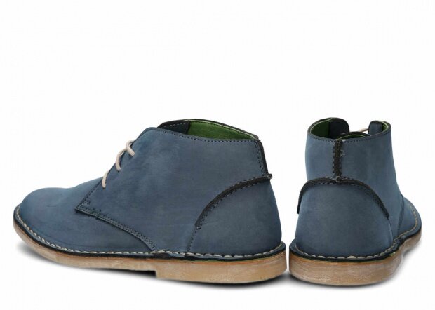 Men's ankle boot NAGABA 422 navy blue vegan