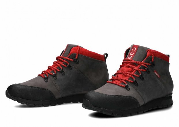 Trekking ankle boot NAGABA 072 graphite crazy leather