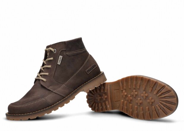 Men's ankle boot NAGABA 416 brown barka leather