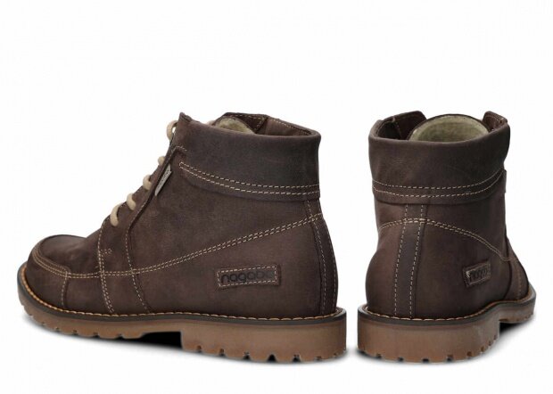 Men's ankle boot NAGABA 416 brown barka leather