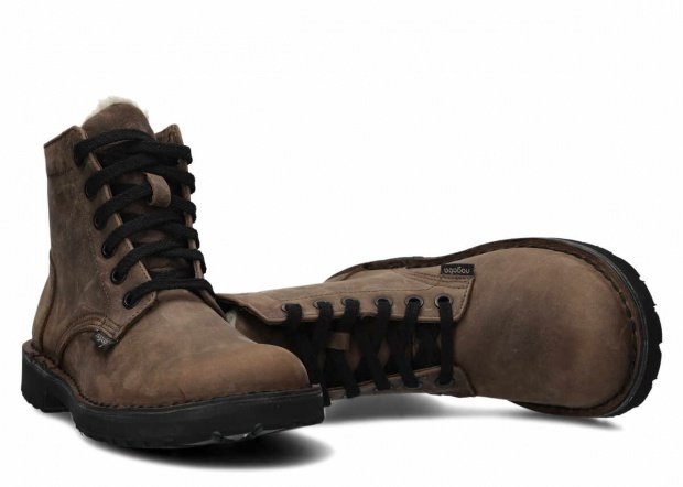 Hiking boot NAGABA 094 olive crazy leather